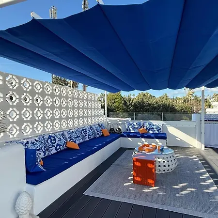 Modern Penthouse Big Solarium Sea Views Benavista Location Walk To Everything Apartment